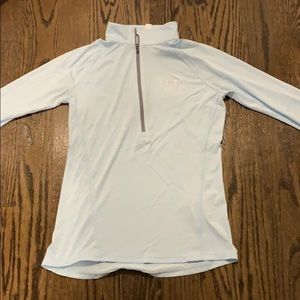 women’s under armour zip up shirt